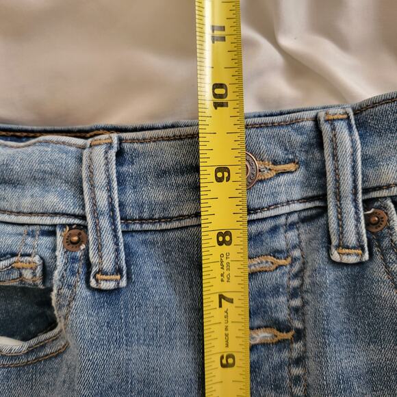 Lucky Brand Jeans Size 4/27 High Rise Crop Brigitte style Good condition - Picture 10 of 12